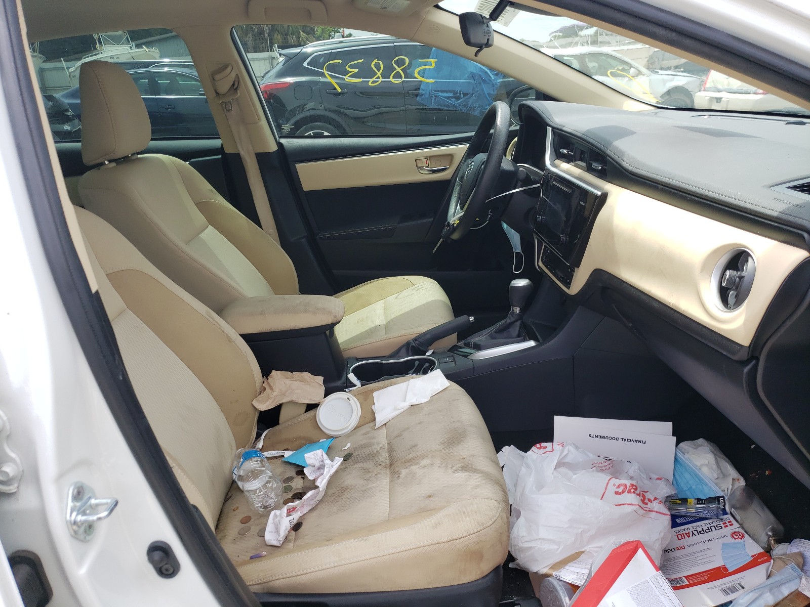 Photo 5 from auction – 2017 TOYOTA COROLLA L with VIN 2T1BURHE0HC781895