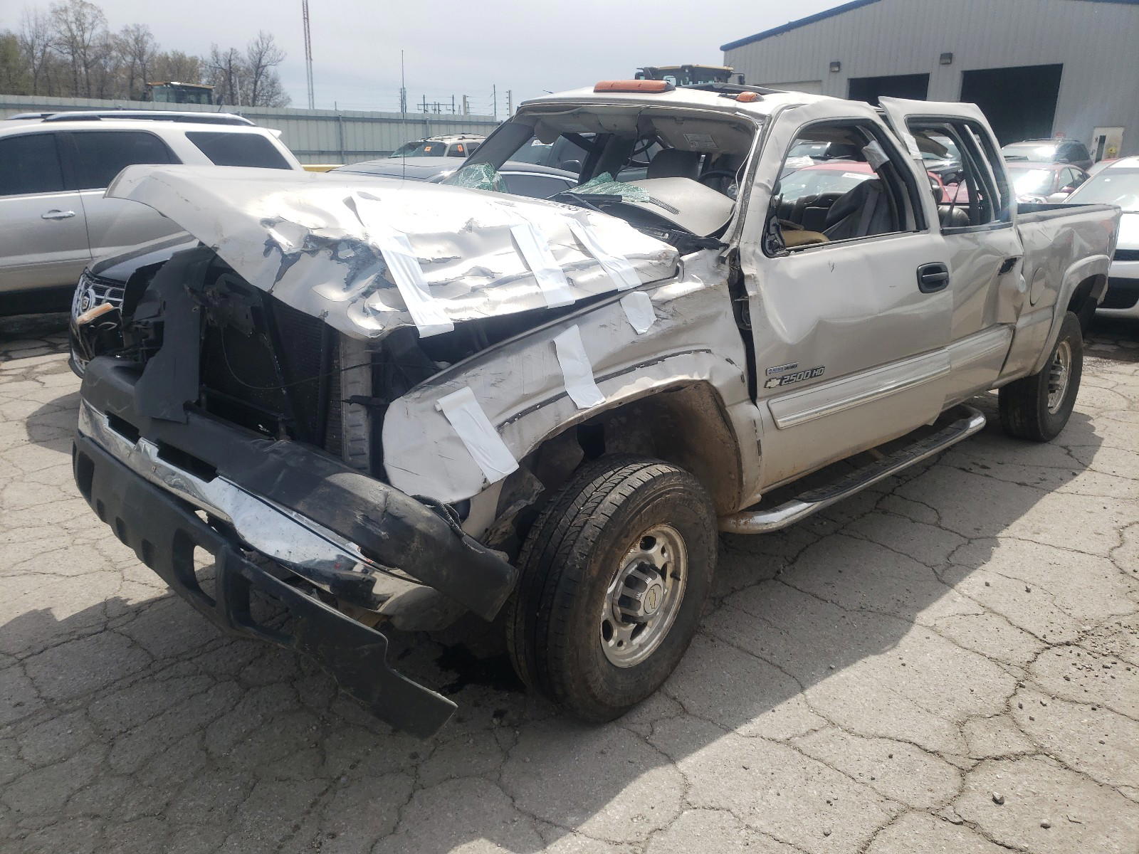 Photo 2 from auction – 2007 CHEVROLET SILVERADO with VIN 1GCHK23D57F111349