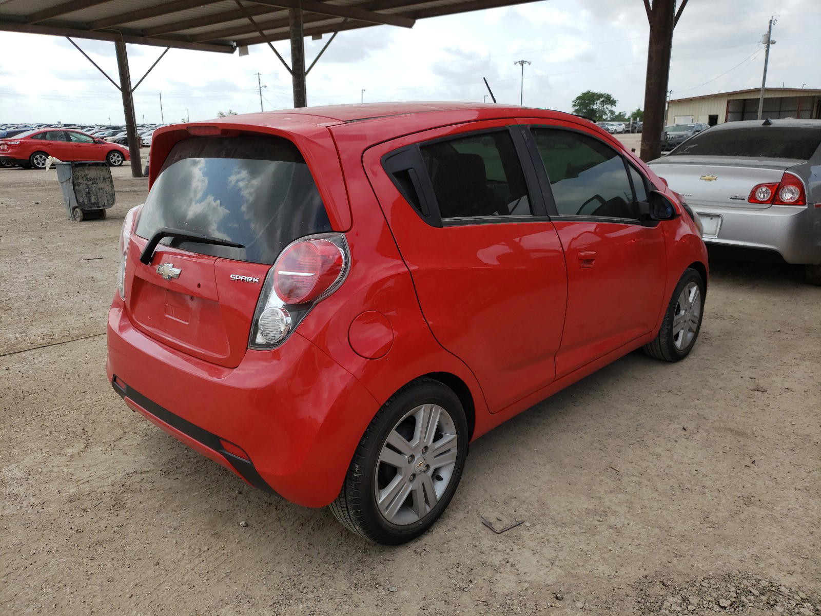 Photo 4 from auction – 2014 CHEVROLET SPARK 1LT with VIN KL8CD6S9XEC436806