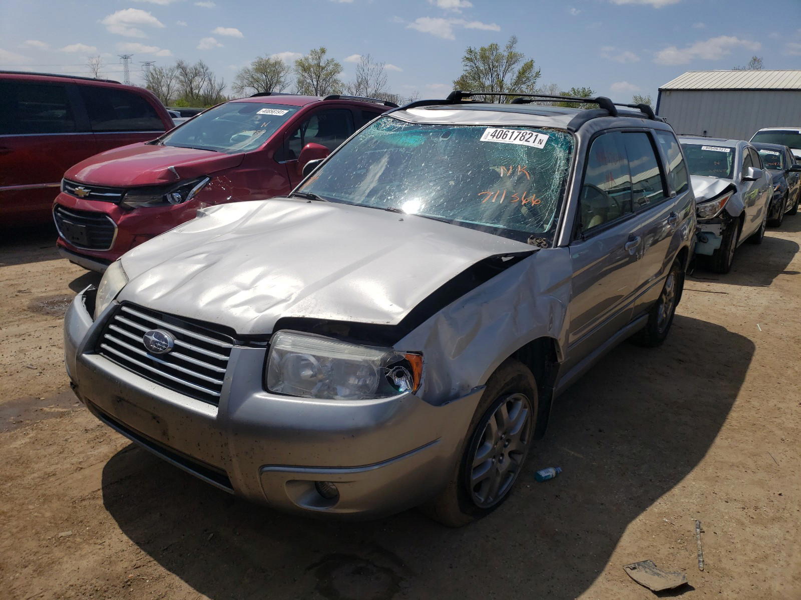 Photo 2 from auction – 2007 SUBARU FORESTER 2 with VIN JF1SG67657H711566