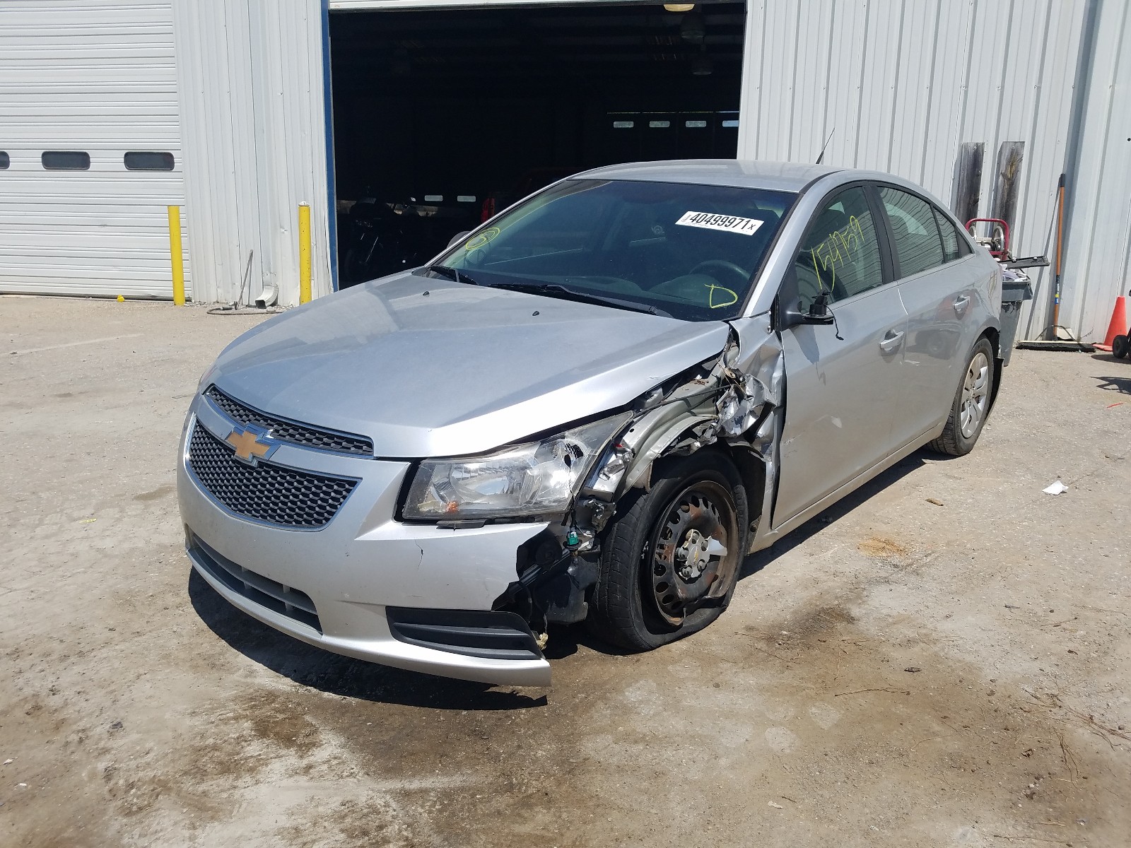Photo 2 from auction – 2012 CHEVROLET CRUZE LS with VIN 1G1PD5SH3C7284831