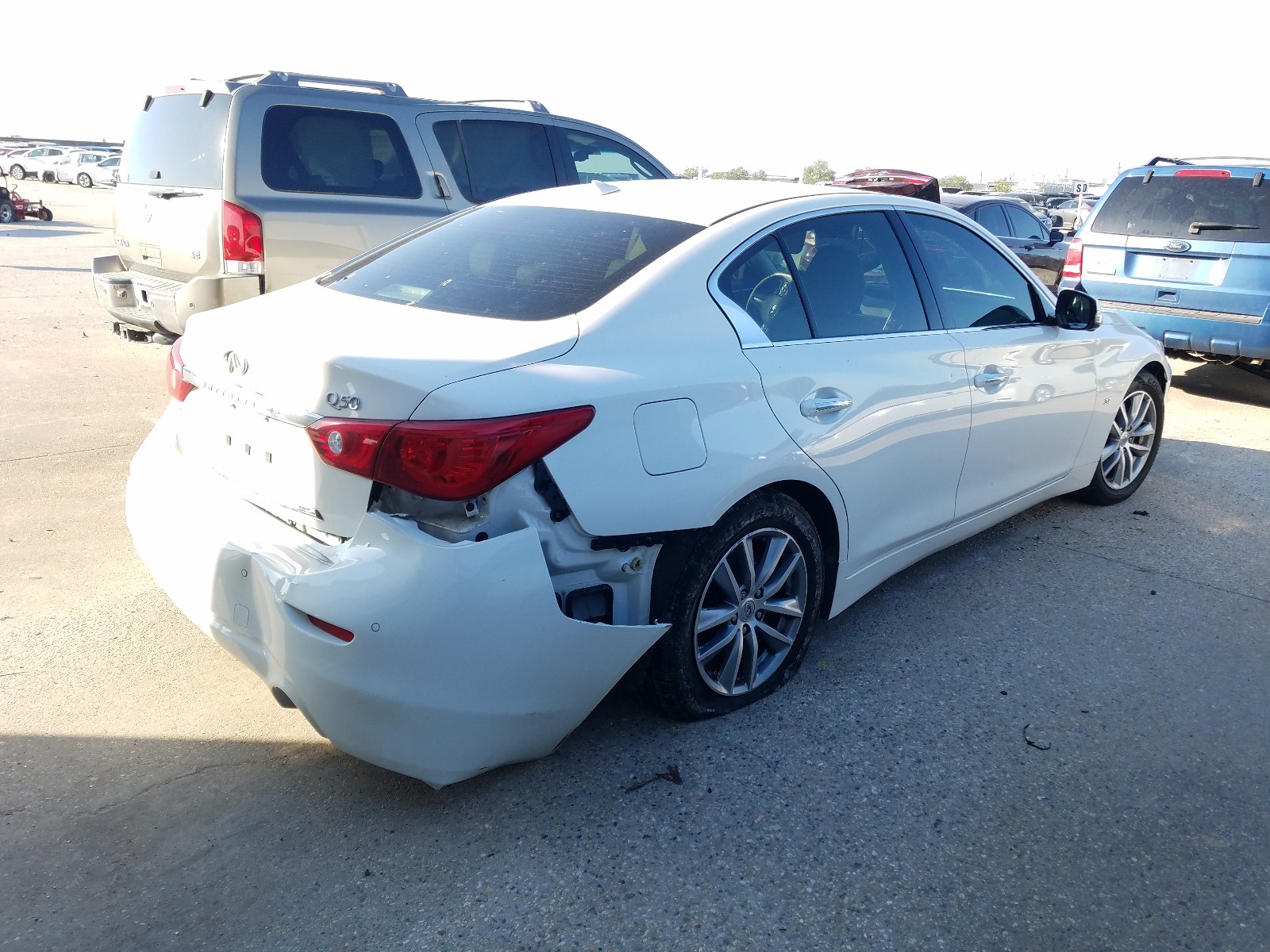Photo 4 from auction – 2015 INFINITI Q50 BASE with VIN JN1BV7AP4FM343316