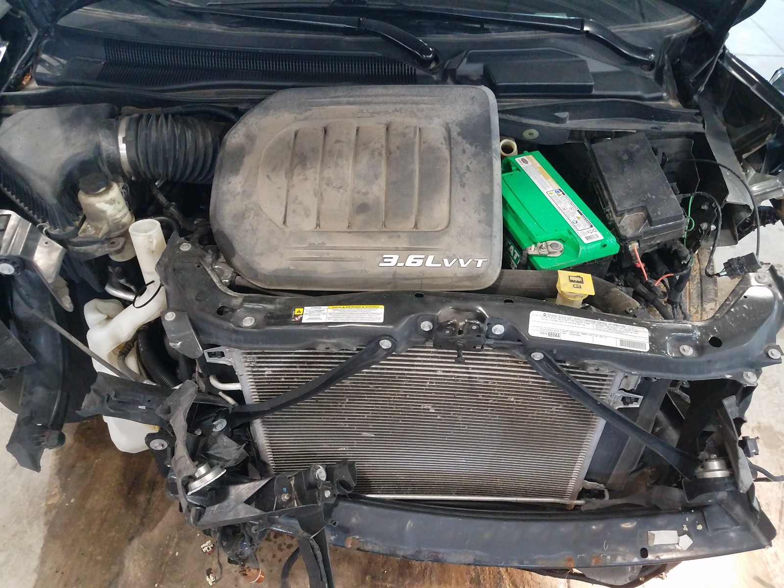 Photo 7 from auction – 2012 CHRYSLER TOWN & COU with VIN 2C4RC1BG3CR282238