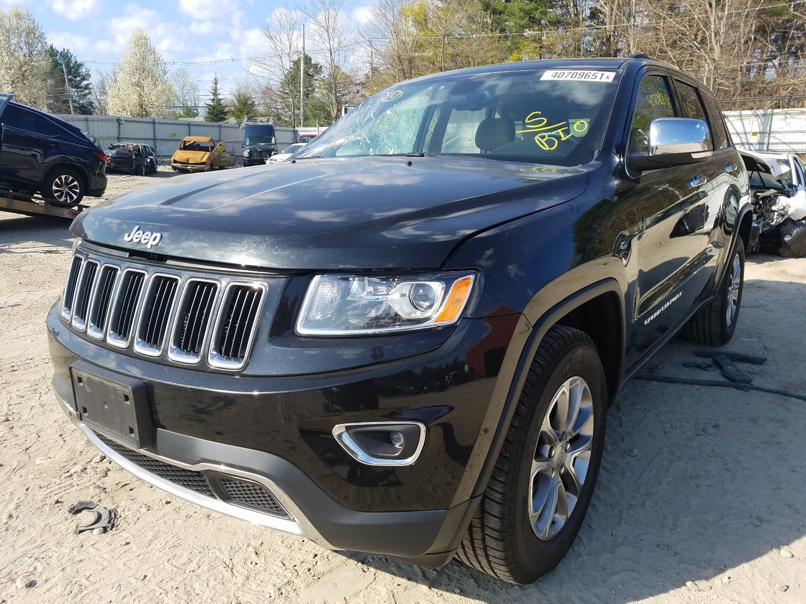 Photo 2 from auction – 2015 JEEP GRAND CHER with VIN 1C4RJFBG2FC608515