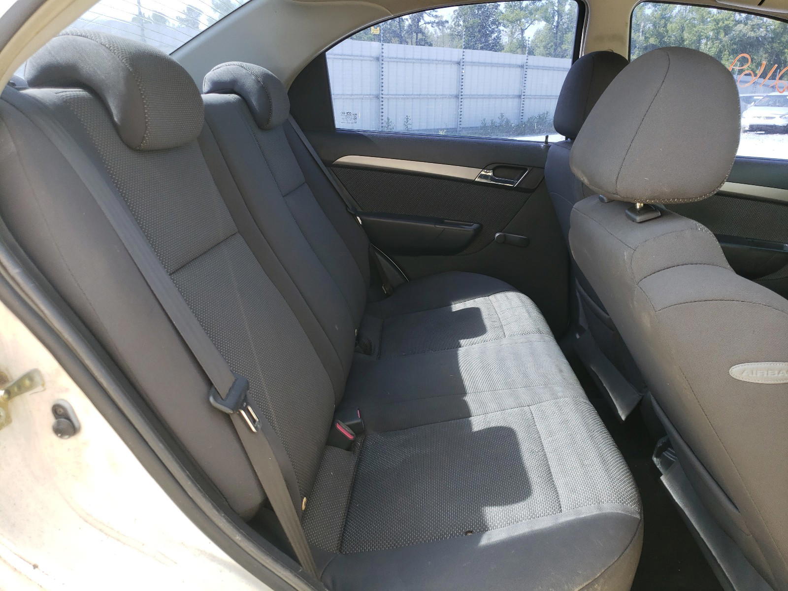 Photo 6 from auction – 2007 CHEVROLET AVEO BASE with VIN KL1TD56677B125805
