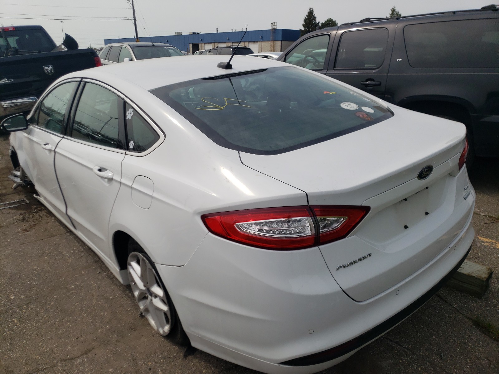 Photo 3 from auction – 2014 FORD FUSION SE with VIN 1FA6P0HD1E5360956