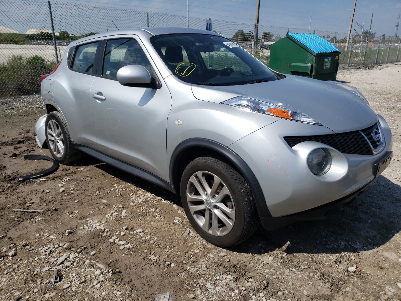Photo 1 from auction – 2014 NISSAN JUKE S with VIN JN8AF5MR3ET450485