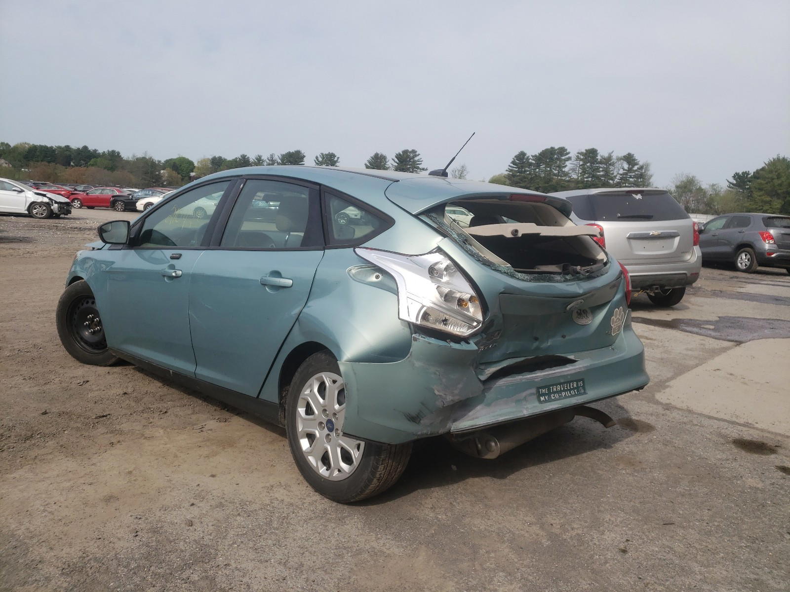 Photo 3 from auction – 2012 FORD FOCUS SE with VIN 1FAHP3K27CL105335