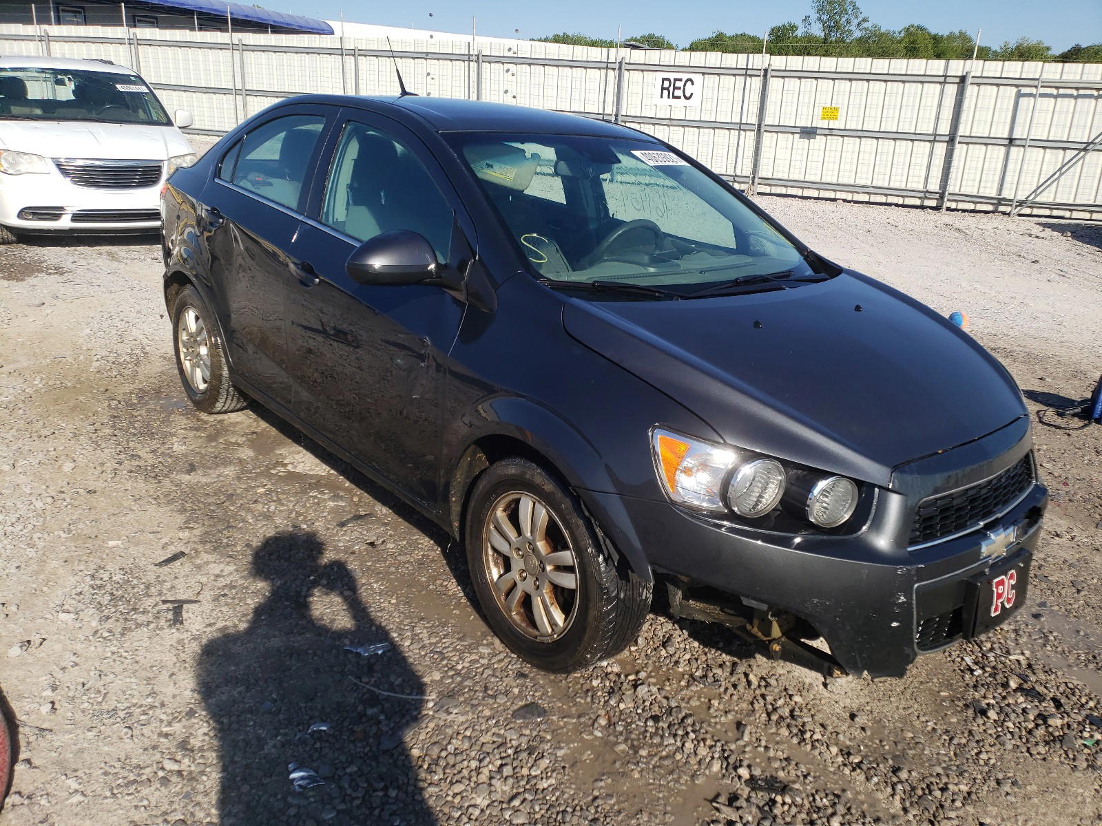 CHEVROLET SONIC LT 2012 with VIN 1G1JC5SH4C4192248 - Photo from auction