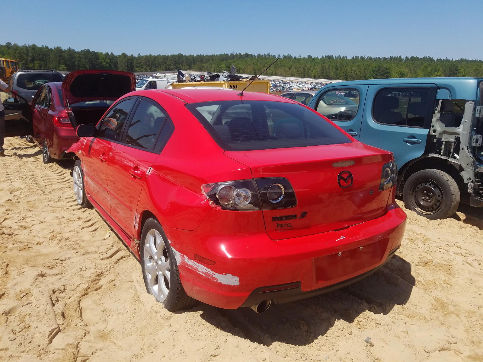 Photo 3 from auction – 2007 MAZDA 3 S with VIN JM1BK323171633901