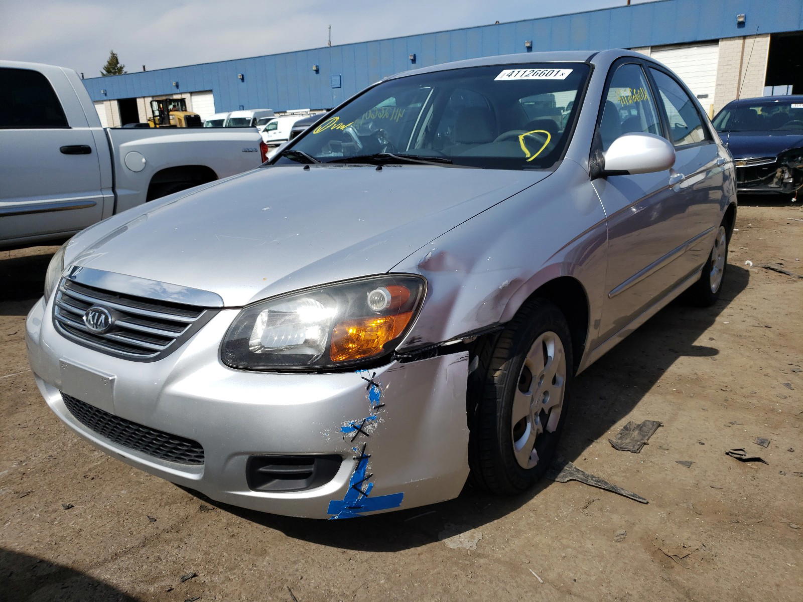 Photo 2 from auction – 2009 KIA SPECTRA with VIN KNAFE221895627796