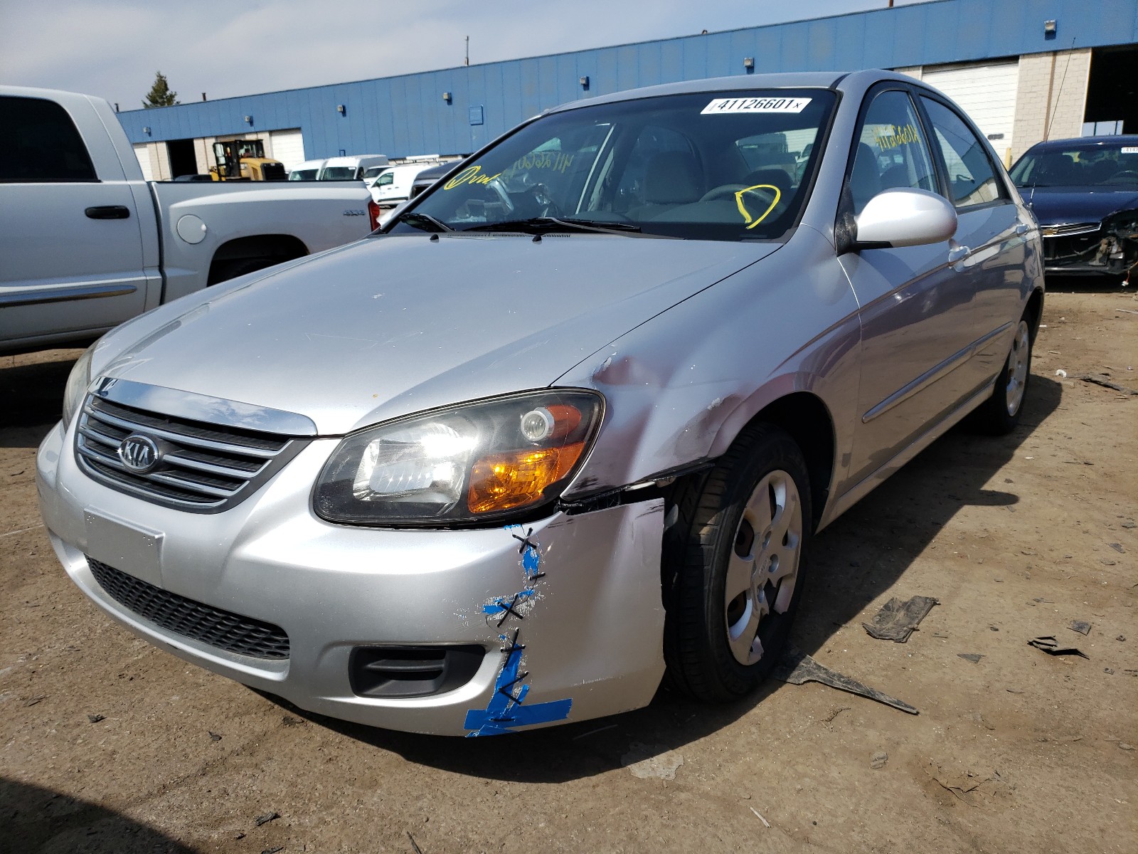 Фото 2 с аукциона – 2009 KIA SPECTRA с VIN KNAFE221895627796