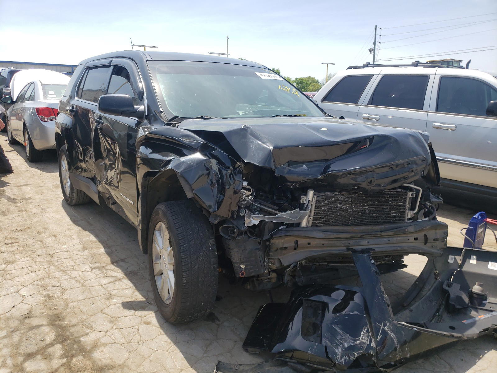 GMC TERRAIN SL 2012 with VIN 2GKALMEK9C6354824 - Photo from auction