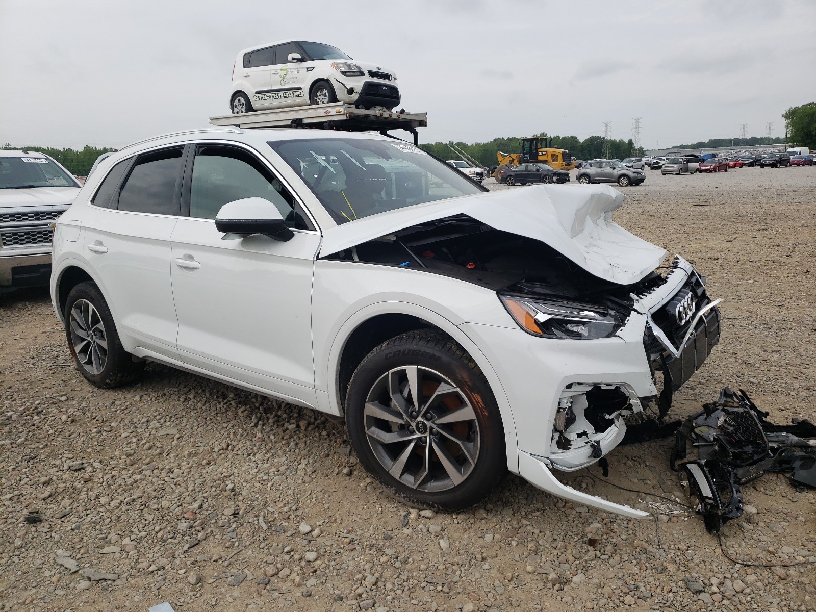 Photo 1 from auction – 2021 AUDI Q5 PREMIUM with VIN WA1BAAFY8M2051520