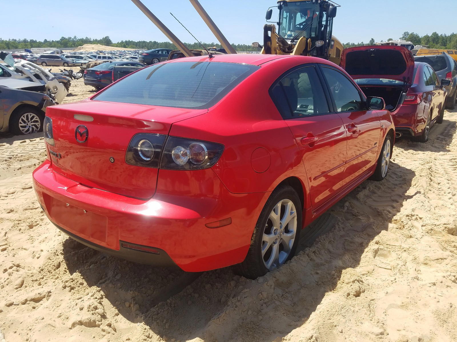 Photo 4 from auction – 2007 MAZDA 3 S with VIN JM1BK323171633901