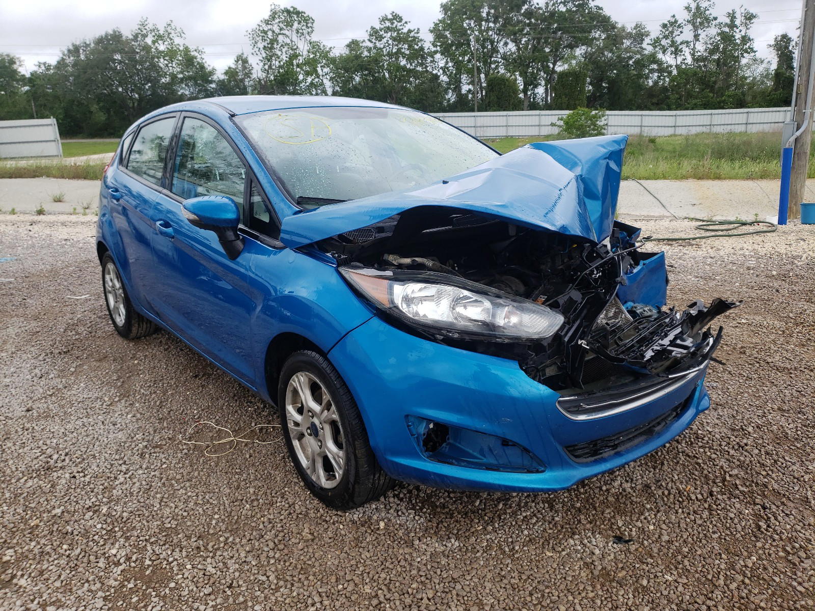 FORD FIESTA SE 2014 with VIN 3FADP4EJ7EM243269 - Photo from auction