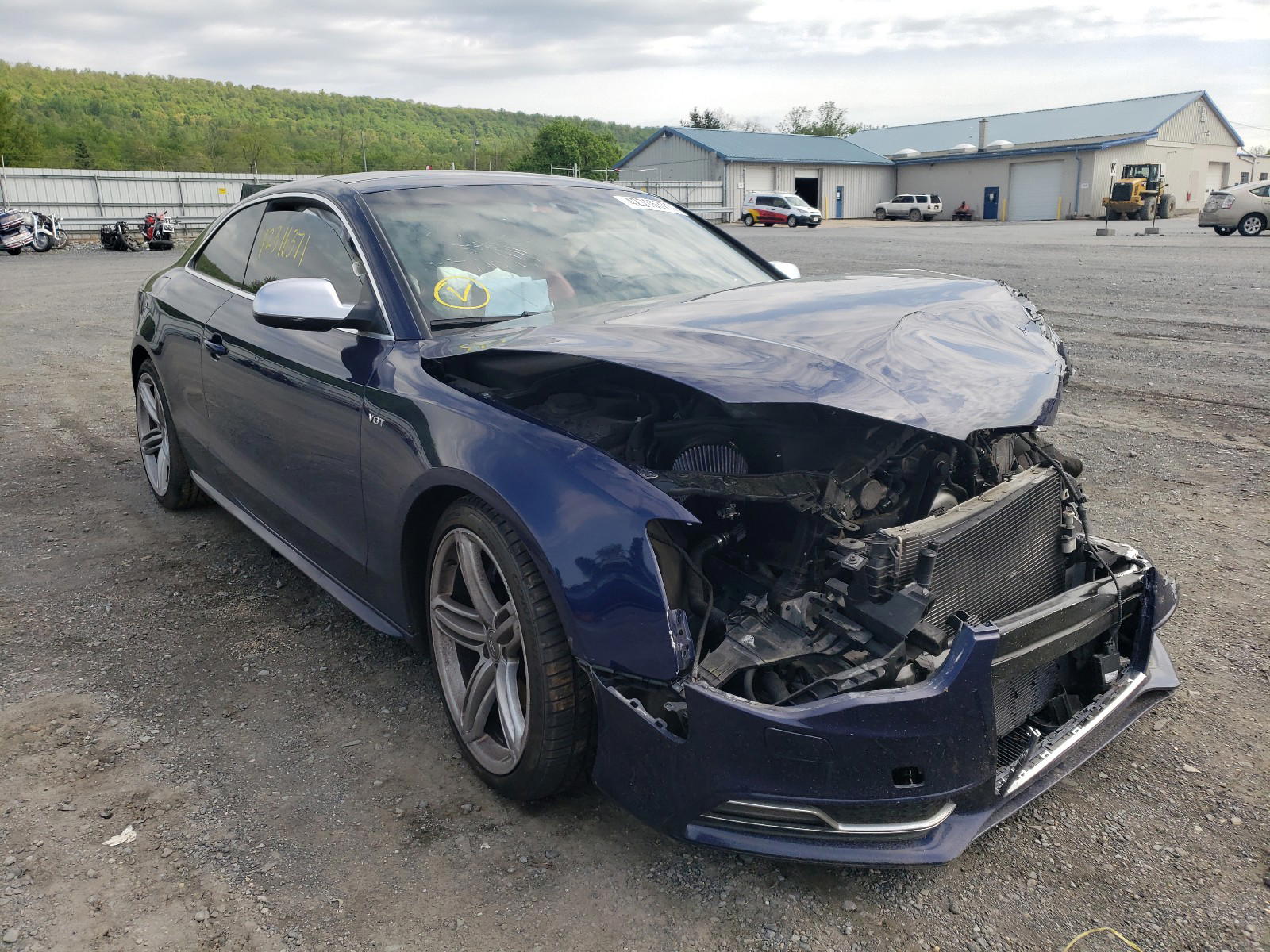 AUDI S5 PREMIUM 2013 with VIN WAUCGAFR9DA073918 - Photo from auction