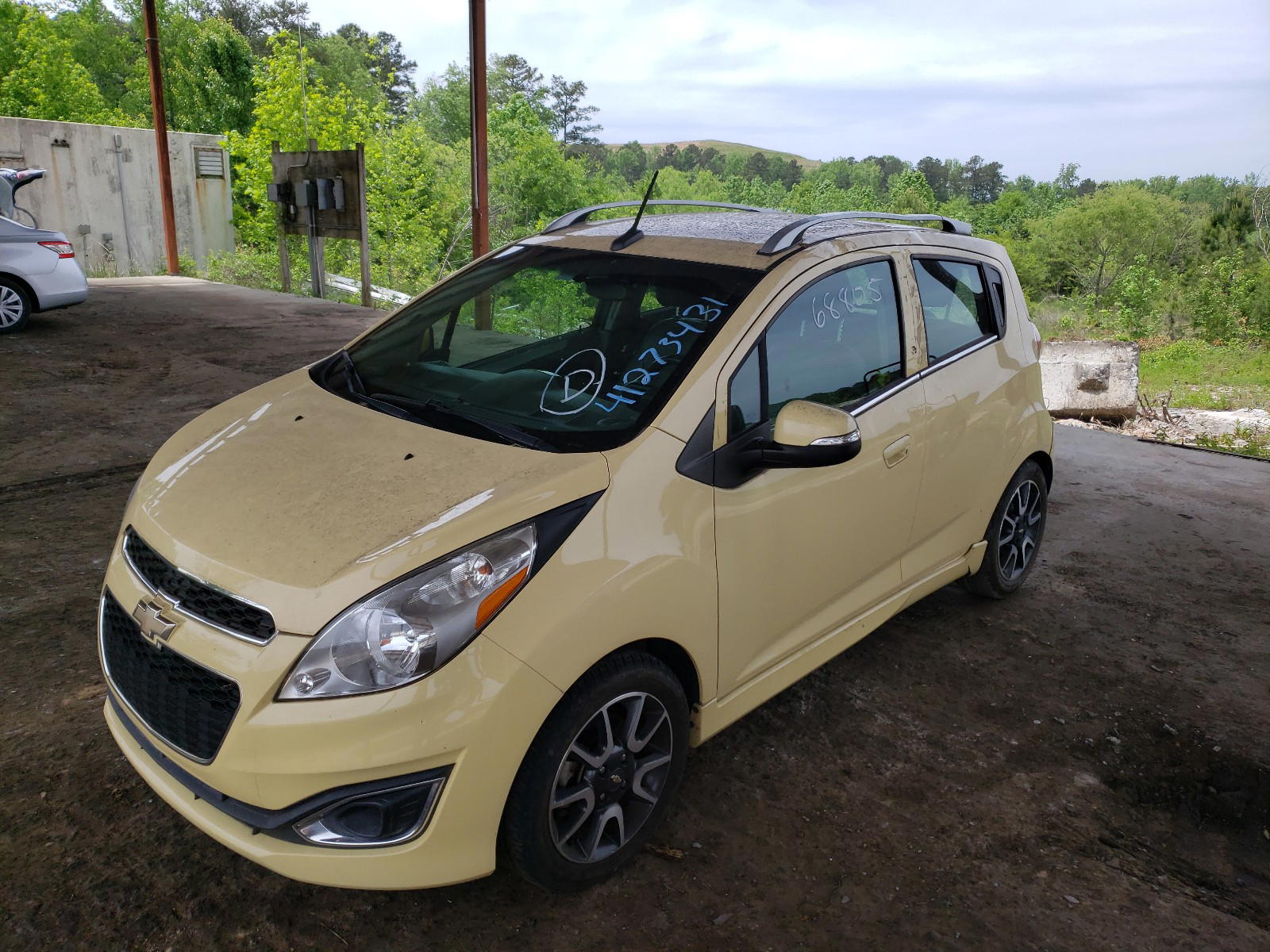 Photo 2 from auction – 2014 CHEVROLET SPARK 2LT with VIN KL8CF6S90EC583601