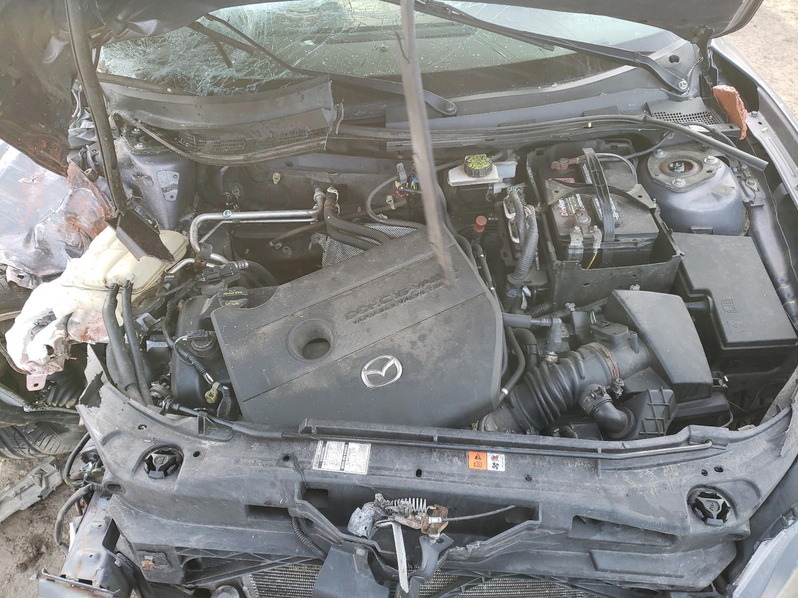 Photo 7 from auction – 2008 MAZDA 3 I with VIN JM1BK32F581169314