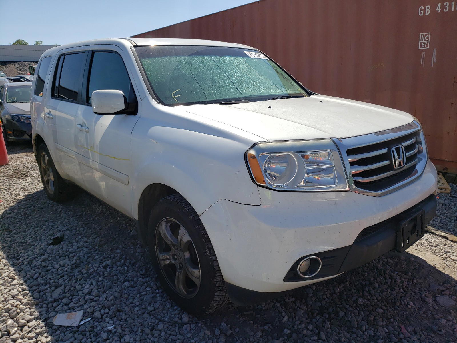 HONDA PILOT EXL 2014 with VIN 5FNYF3H56EB003531 - Photo from auction