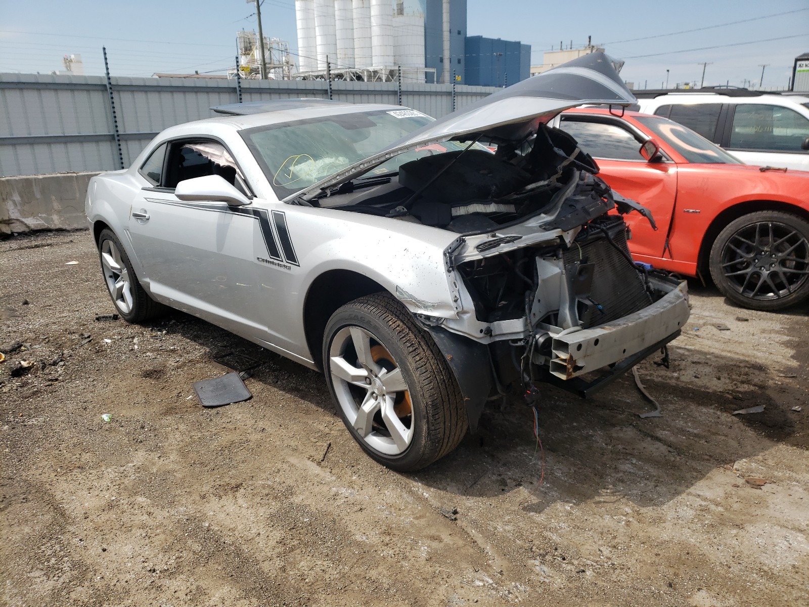 CHEVROLET CAMARO LT 2010 with VIN 2G1FC1EV3A9166363 - Photo from auction