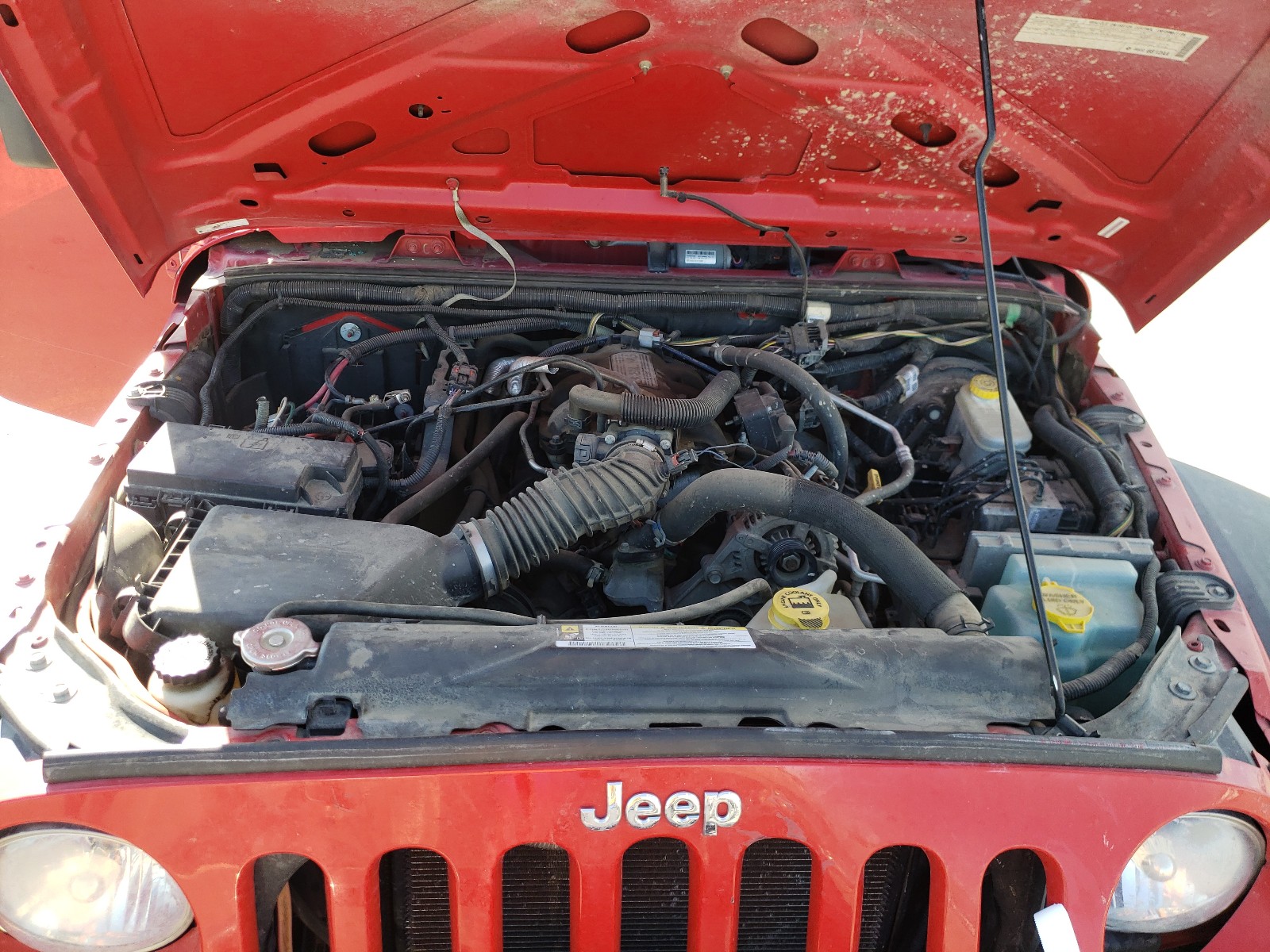 Photo 7 from auction – 2008 JEEP WRANGLER X with VIN 1J4FA24188L520330