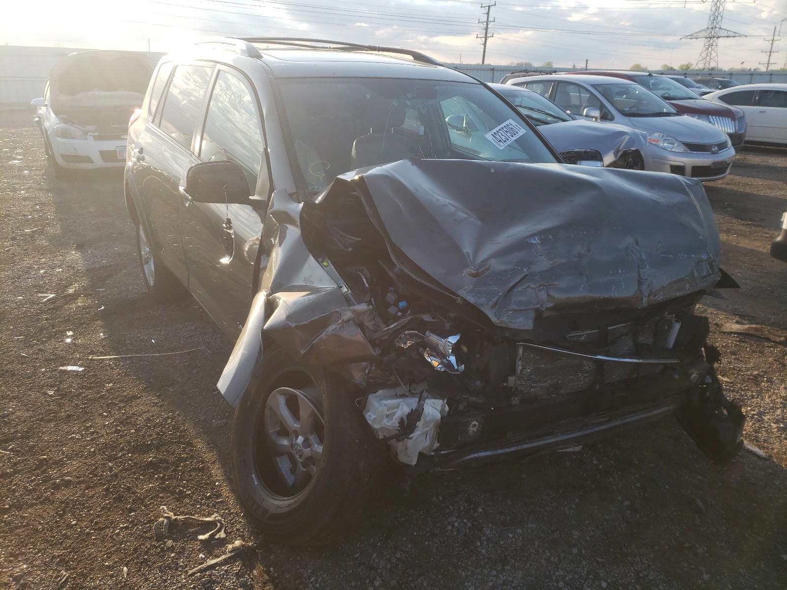 TOYOTA RAV4 LIMIT 2012 with VIN 2T3DK4DV5CW067668 - Photo from auction