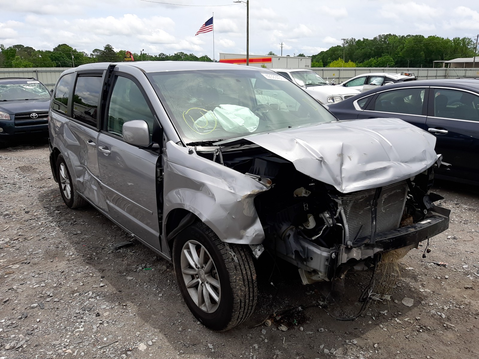 Photo 1 from auction – 2014 DODGE GRAND CARA with VIN 2C4RDGBG6ER462588