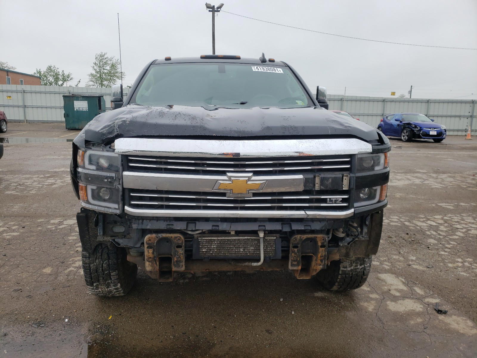 Photo 9 from auction – 2016 CHEVROLET SILVERADO with VIN 1GC1KWE86GF180401