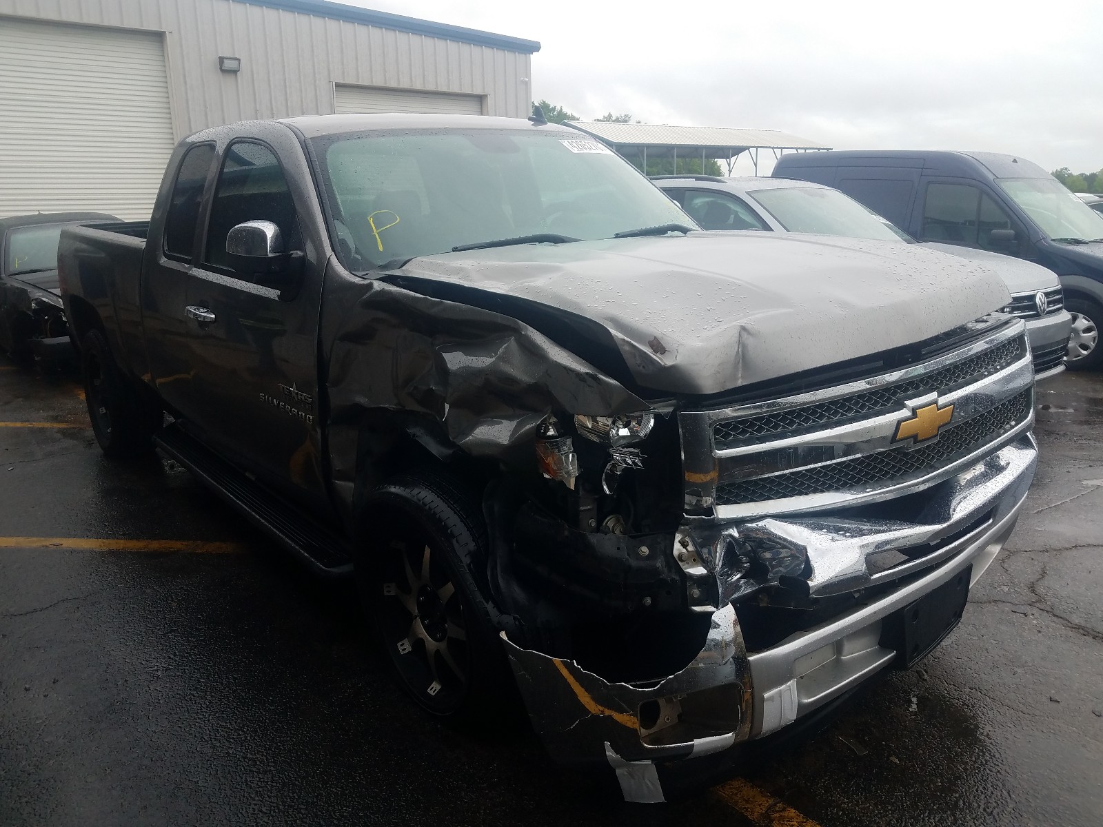 CHEVROLET SILVERADO 2012 with VIN 1GCRCSE07CZ221730 - Photo from auction