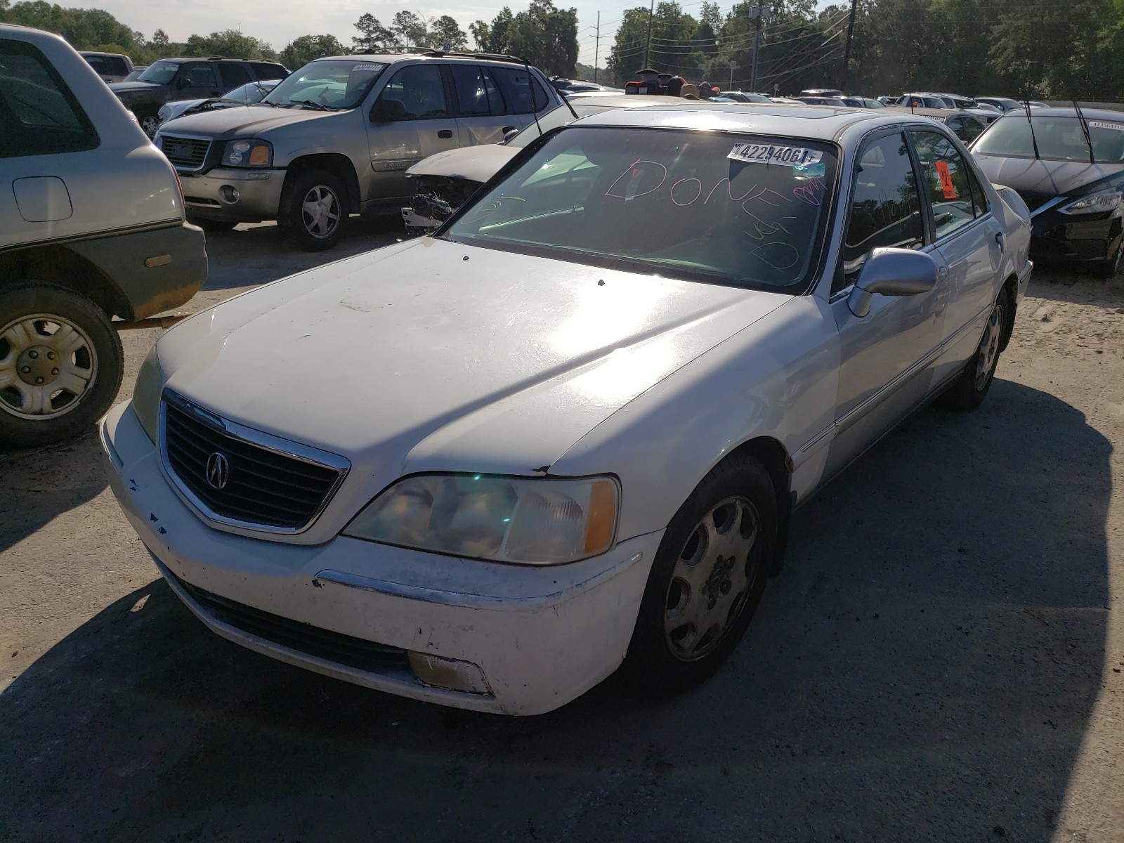 Photo 2 from auction – 2000 ACURA 3.5RL with VIN JH4KA9667YC010801