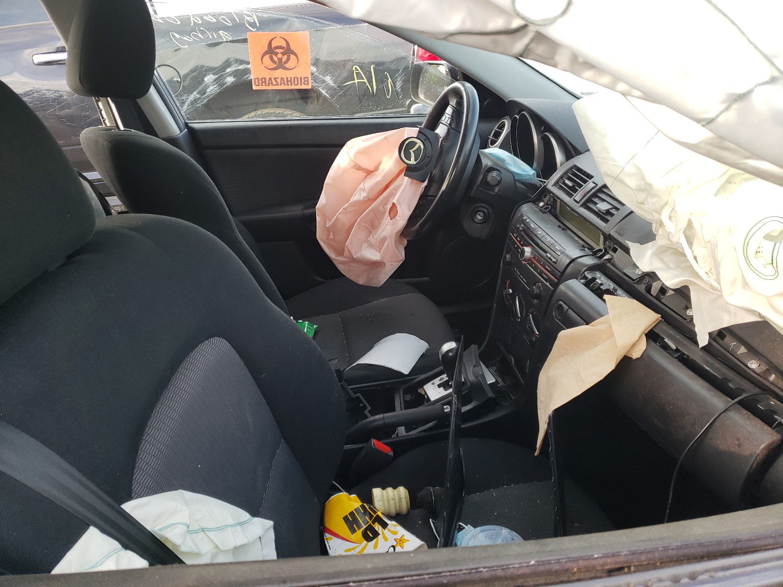 Zdjęcie 5 z aukcji – 2008 MAZDA 3 I z VIN JM1BK32F581169314