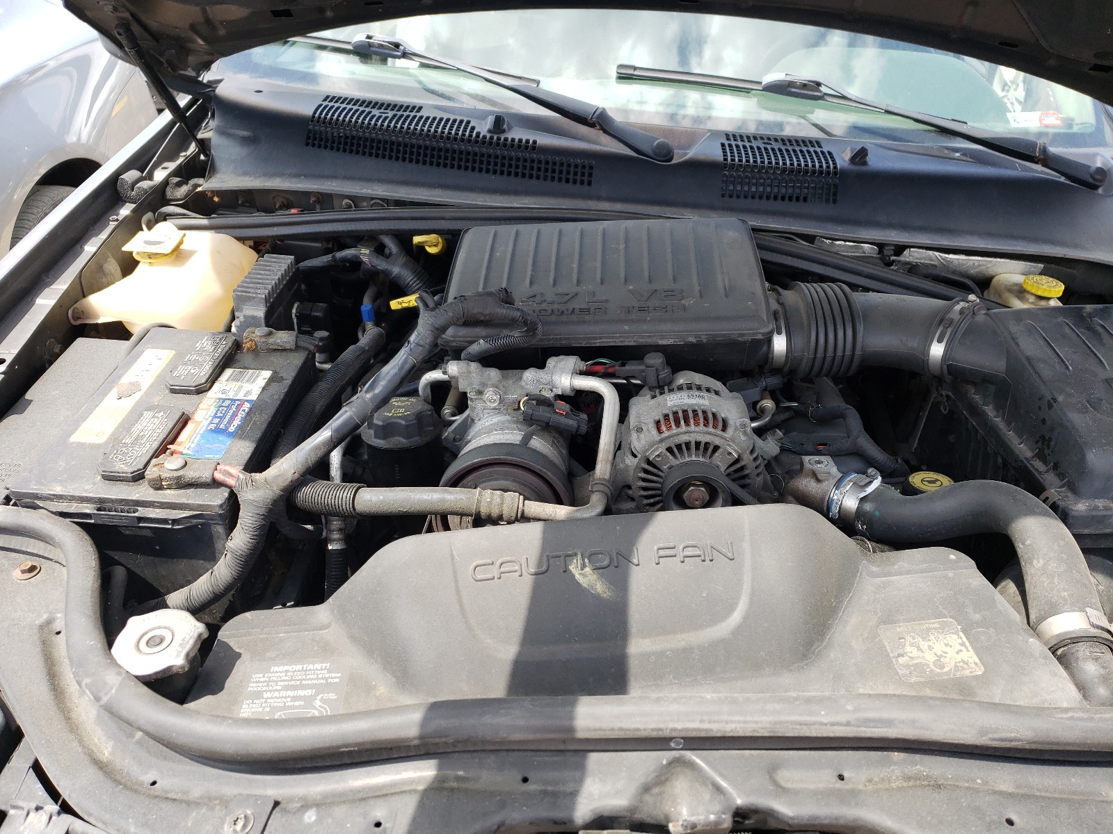 Photo 7 from auction – 2004 JEEP GRAND CHER with VIN 1J4GW48N74C421586