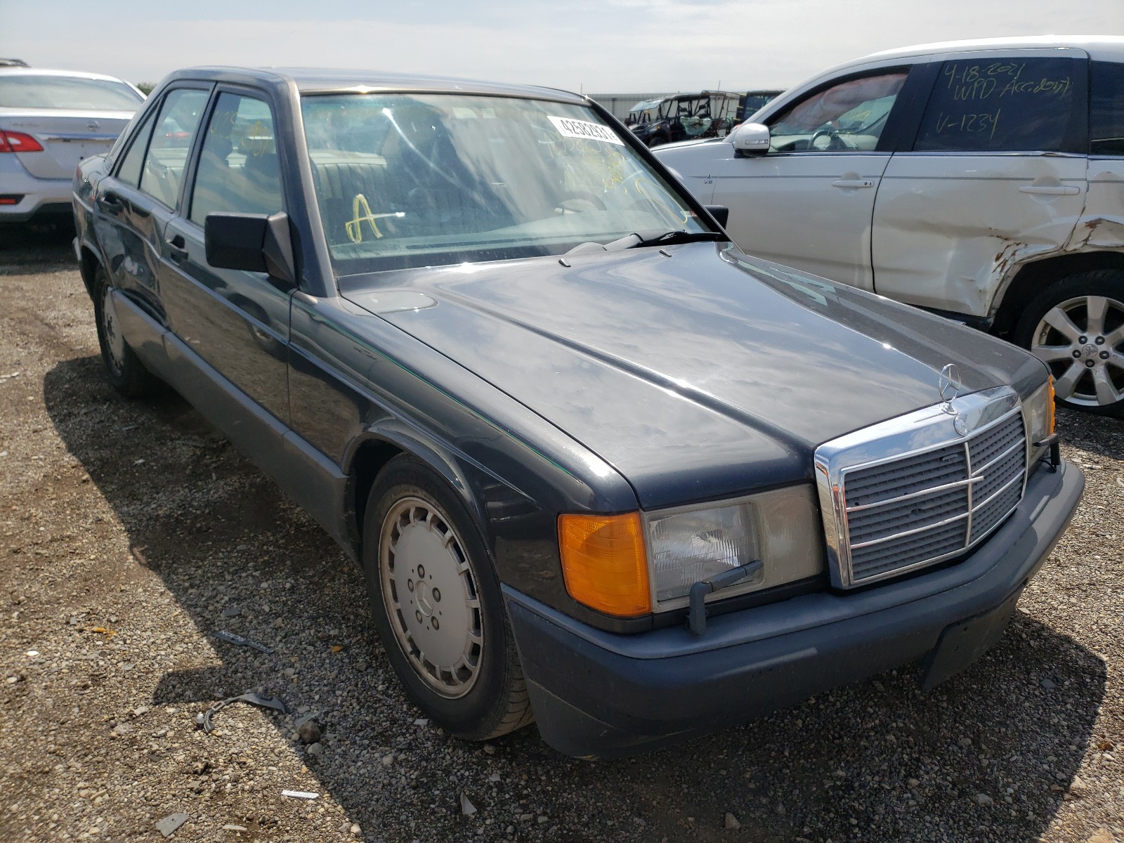 MERCEDES-BENZ 190 E 2.6 1990 with VIN WDBDA29D7LF741200 - Photo from auction