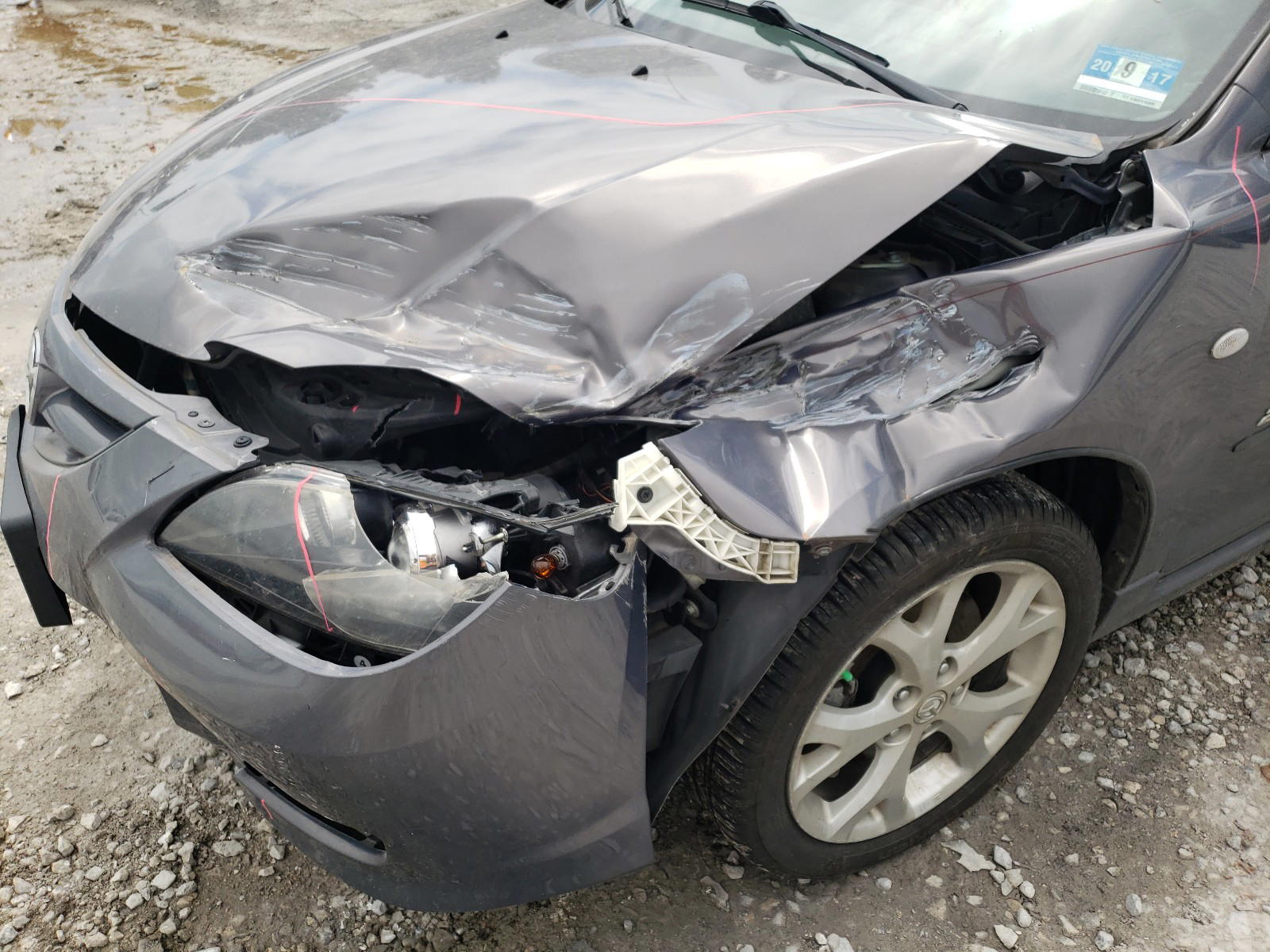 Photo 9 from auction – 2008 MAZDA 3 S with VIN JM1BK324581801727