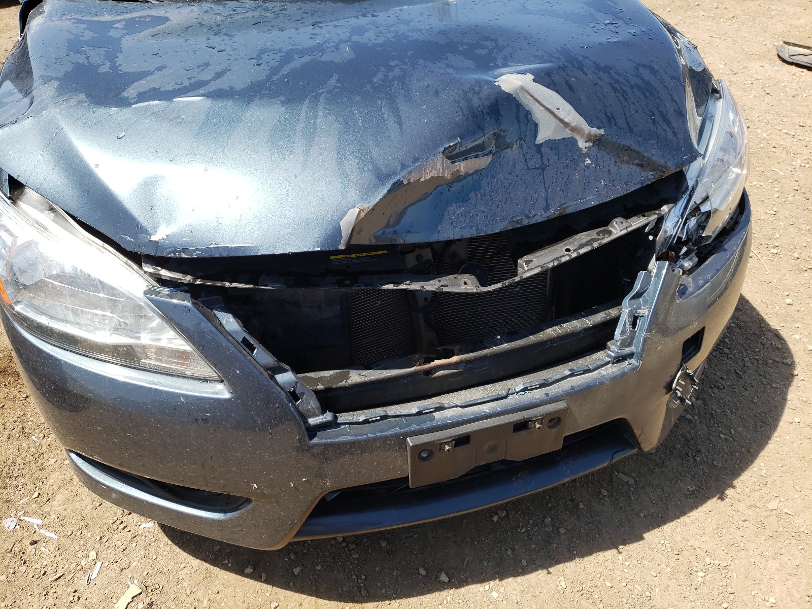 Photo 9 from auction – 2013 NISSAN SENTRA S with VIN 3N1AB7AP5DL738522