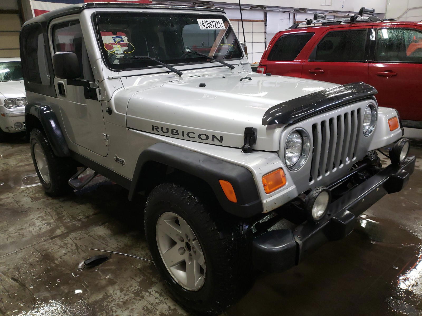 JEEP WRANGLER / 2004 with VIN 1J4FA69S14P796943 - Photo from auction