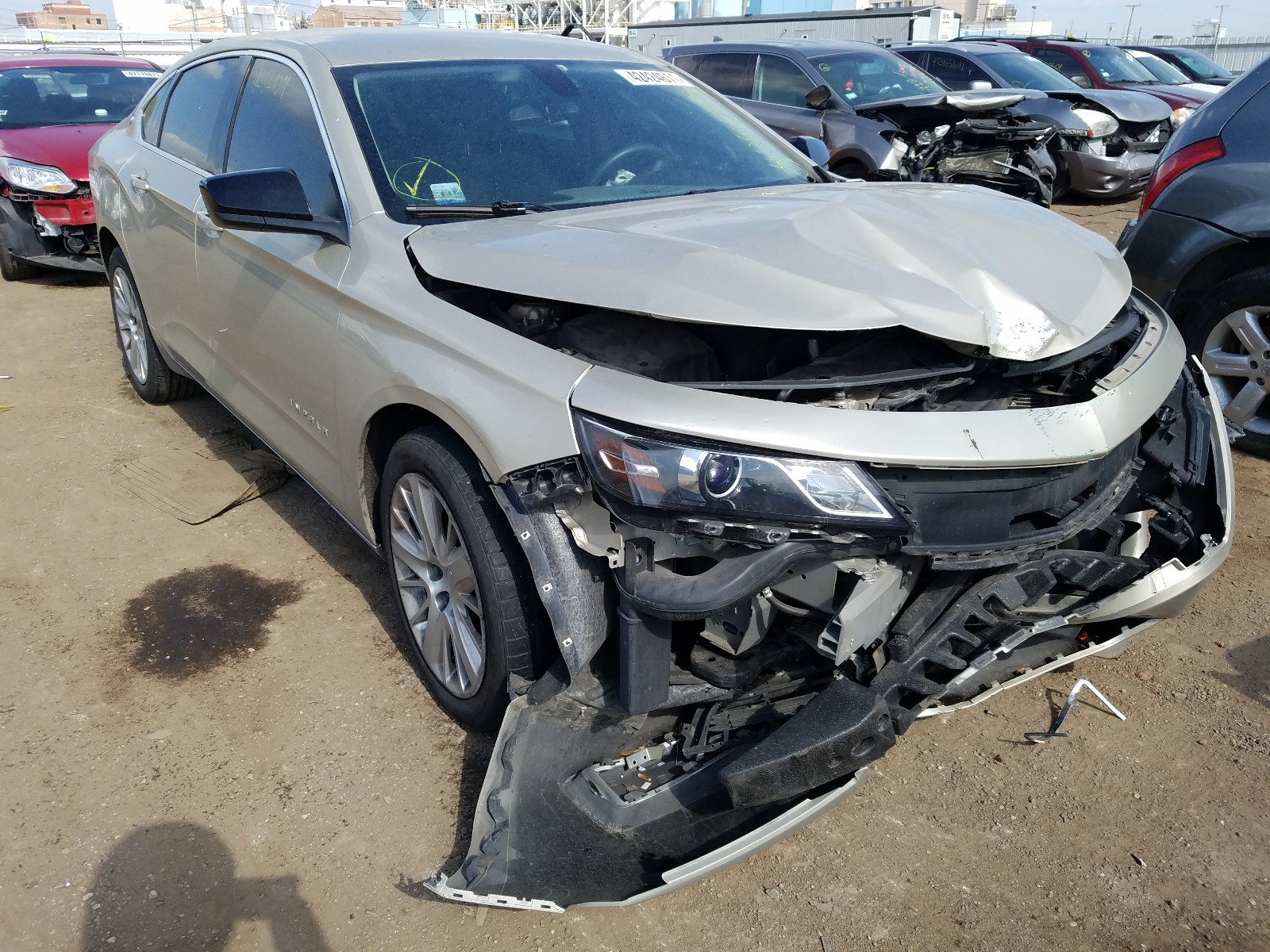 CHEVROLET IMPALA LS 2015 with VIN 2G11Z5SL9F9147620 - Photo from auction