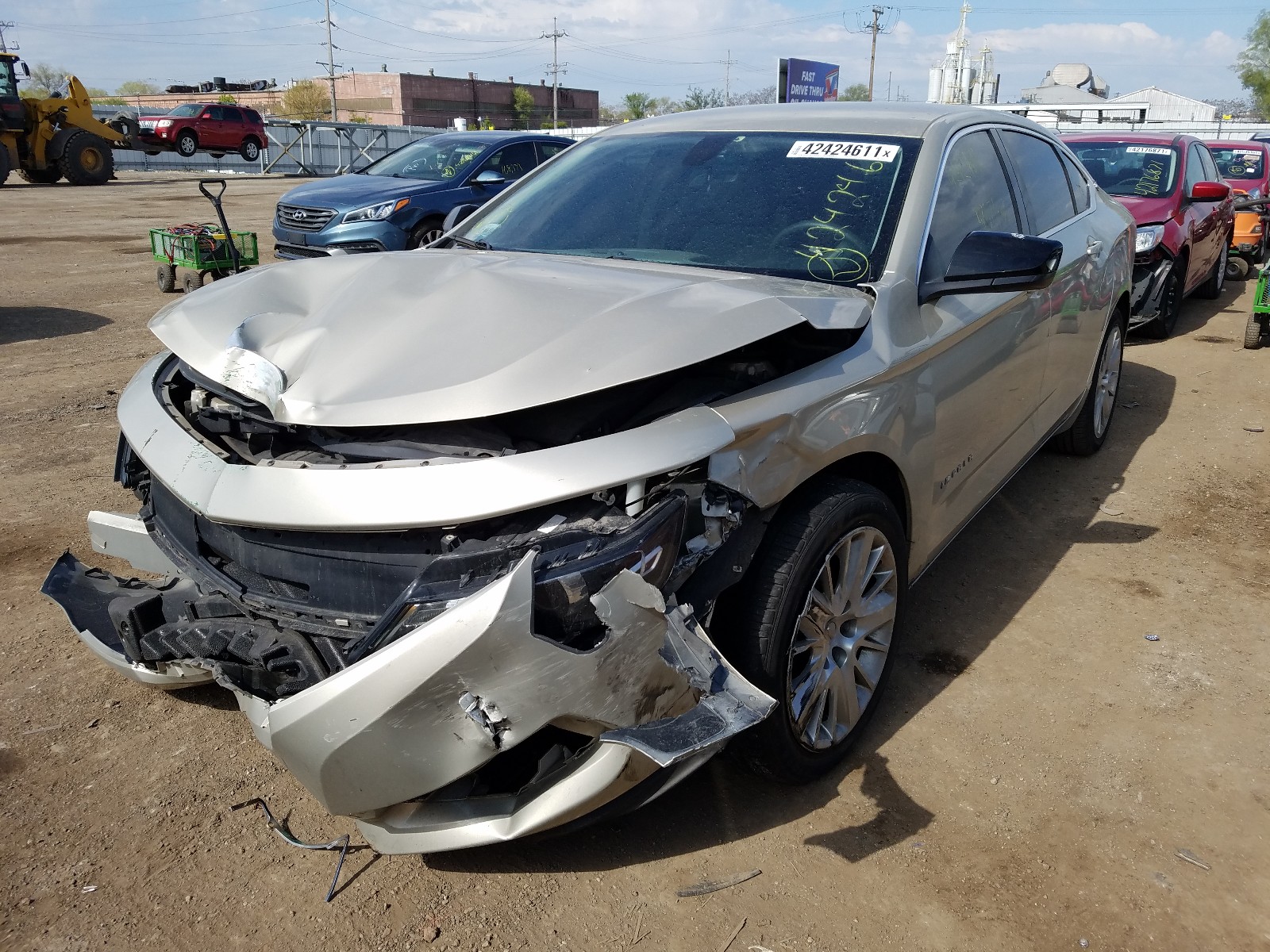 Photo 2 from auction – 2015 CHEVROLET IMPALA LS with VIN 2G11Z5SL9F9147620