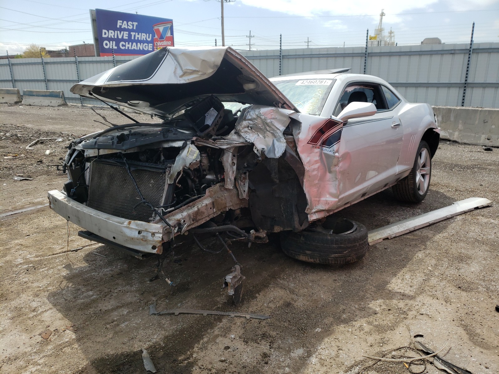 Photo 2 from auction – 2010 CHEVROLET CAMARO LT with VIN 2G1FC1EV3A9166363