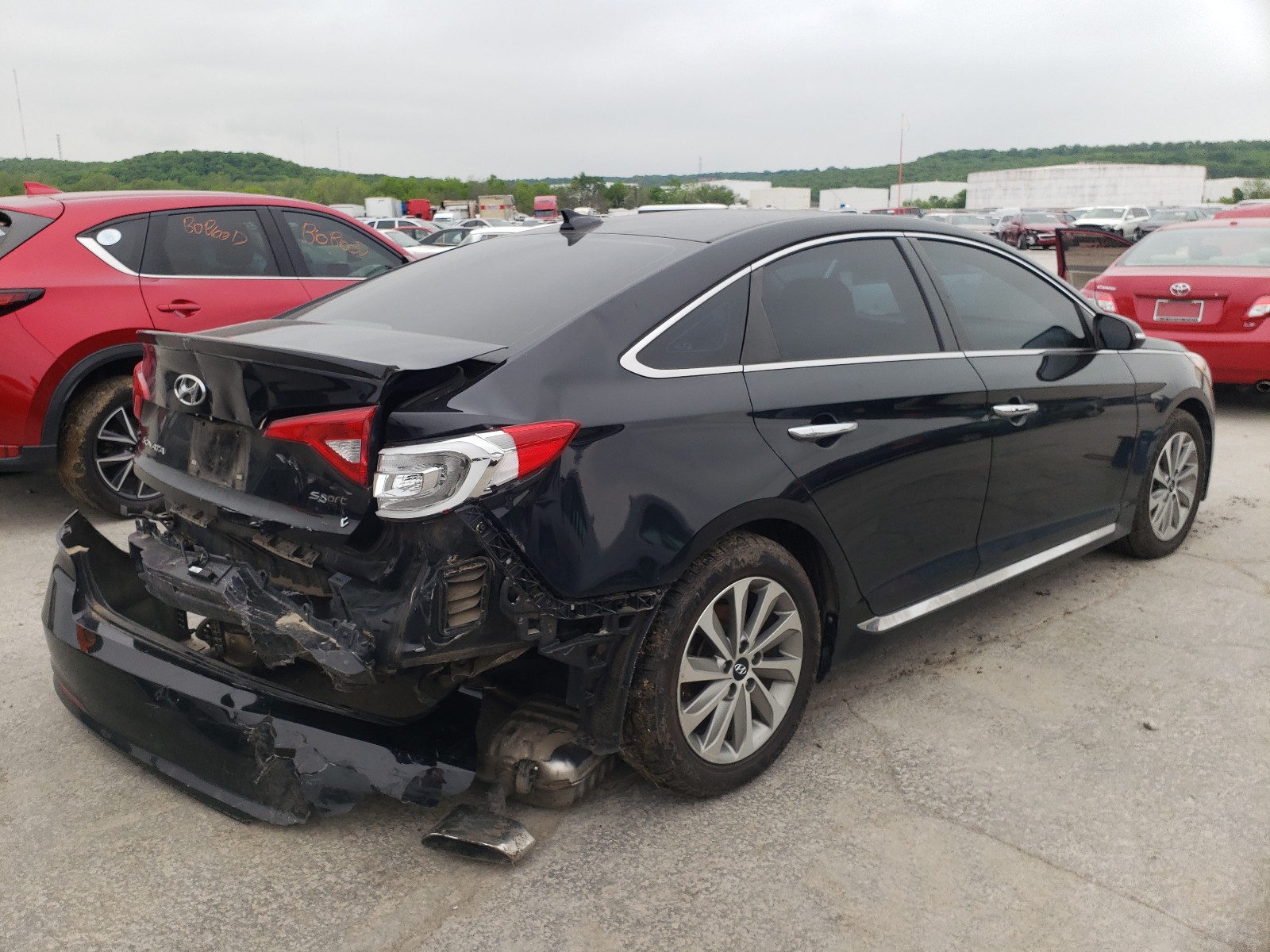 Photo 4 from auction – 2016 HYUNDAI SONATA SPO with VIN 5NPE34AF6GH432175
