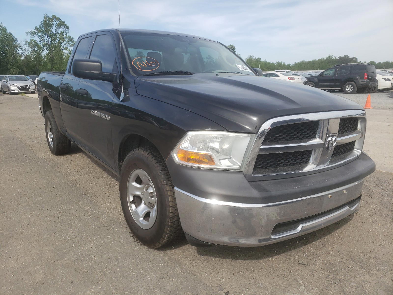 DODGE RAM 1500 S 2012 with VIN 1C6RD6FP2CS289952 - Photo from auction