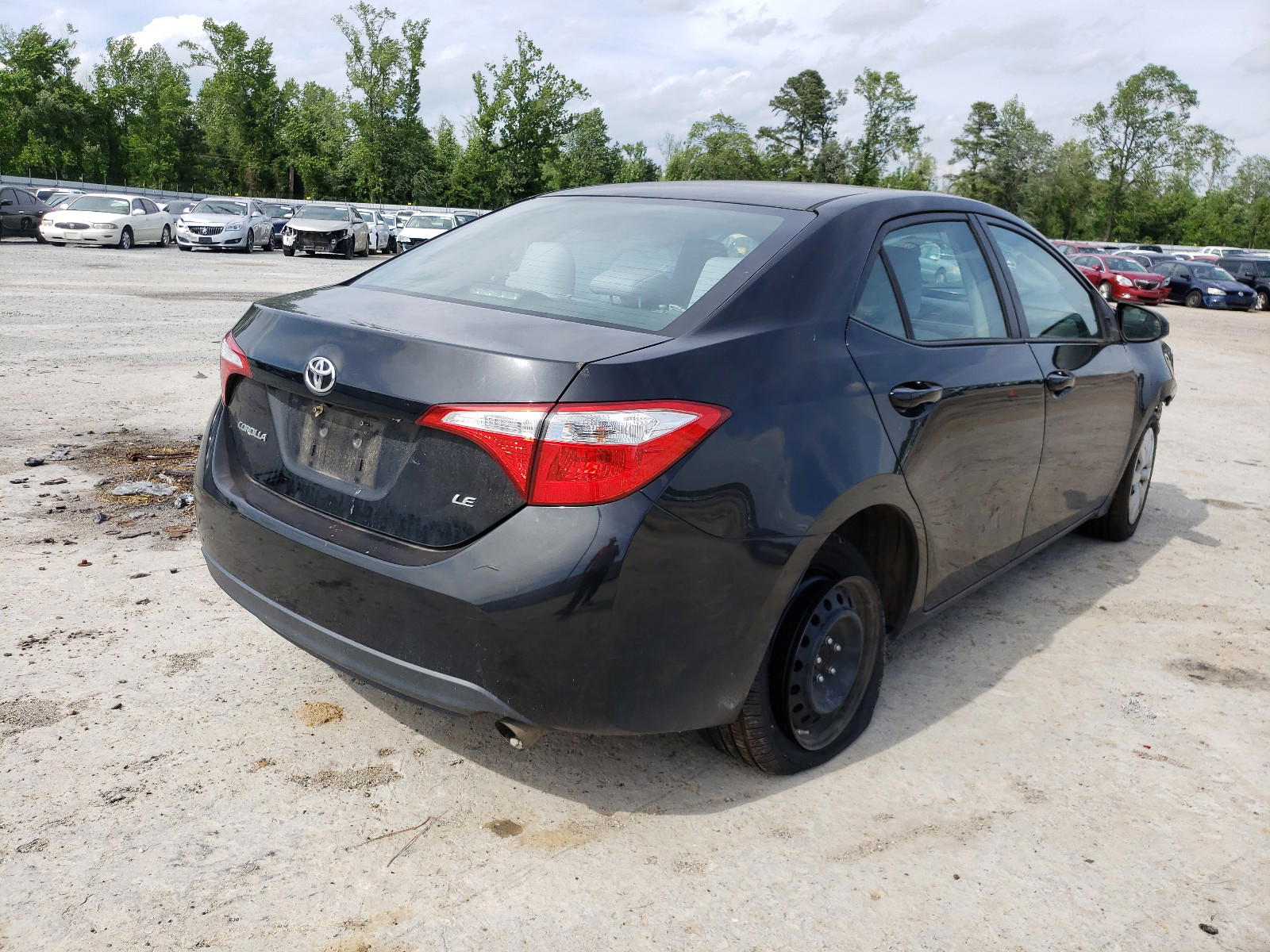 Photo 4 from auction – 2015 TOYOTA COROLLA L with VIN 2T1BURHE9FC359685
