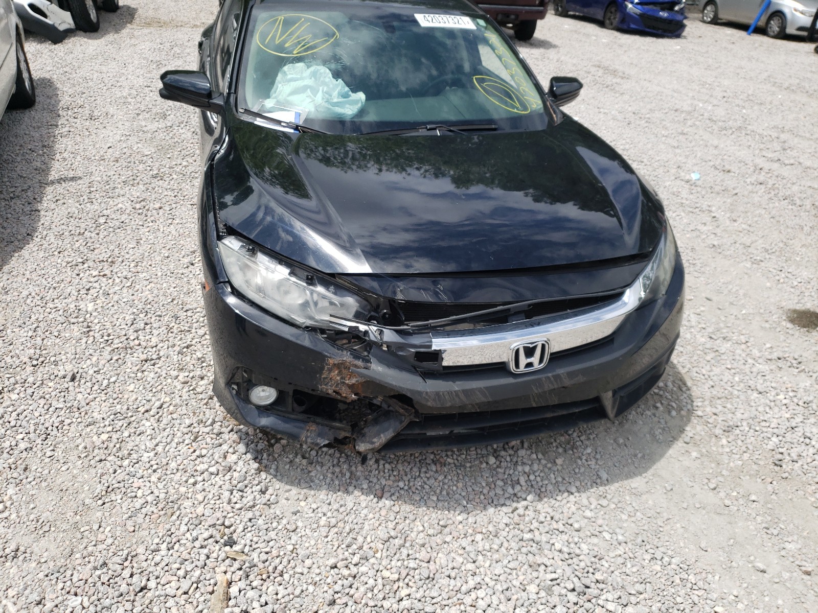 Photo 9 from auction – 2016 HONDA CIVIC EXL with VIN 19XFC1F77GE000431