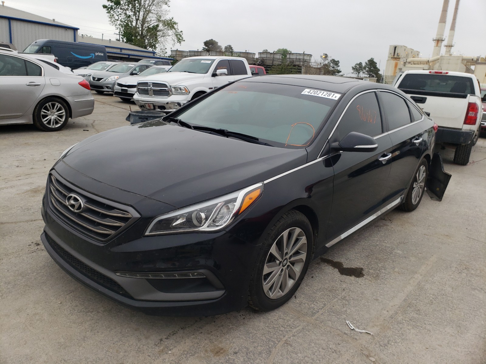 Photo 2 from auction – 2016 HYUNDAI SONATA SPO with VIN 5NPE34AF6GH432175