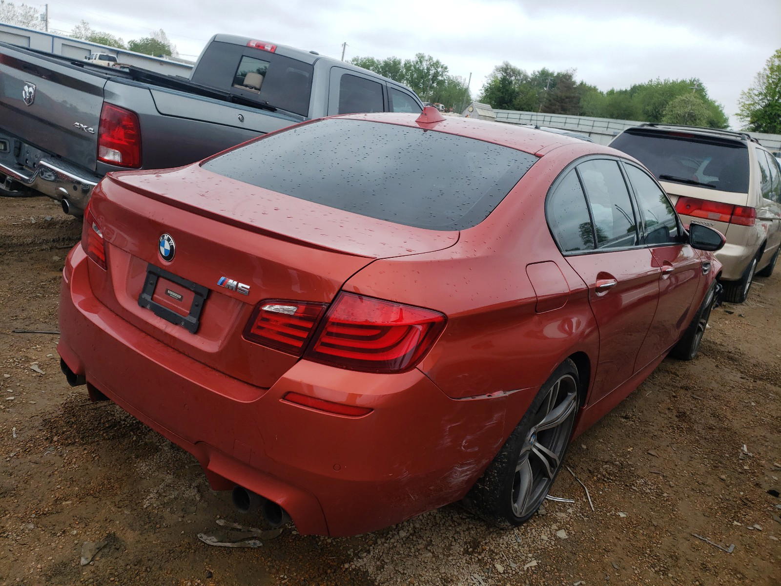 Photo 4 from auction – 2013 BMW M5 with VIN WBSFV9C55DC773132
