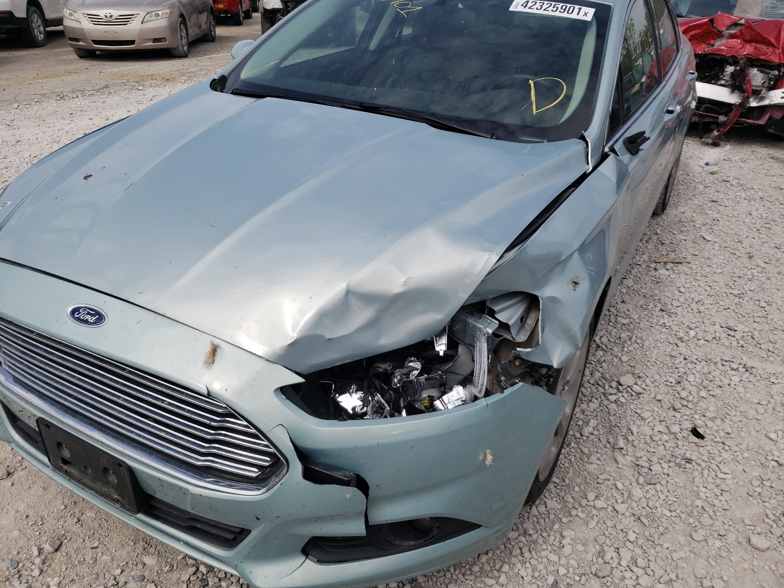 Photo 9 from auction – 2013 FORD FUSION SE with VIN 3FA6P0LU1DR340077