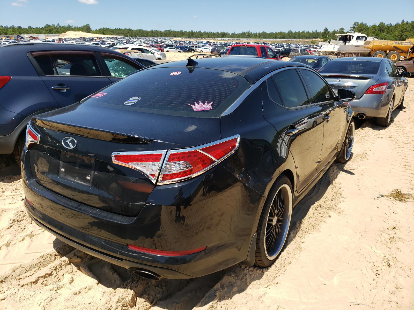 Photo 4 from auction – 2012 KIA OPTIMA SX with VIN 5XXGR4A69CG009779