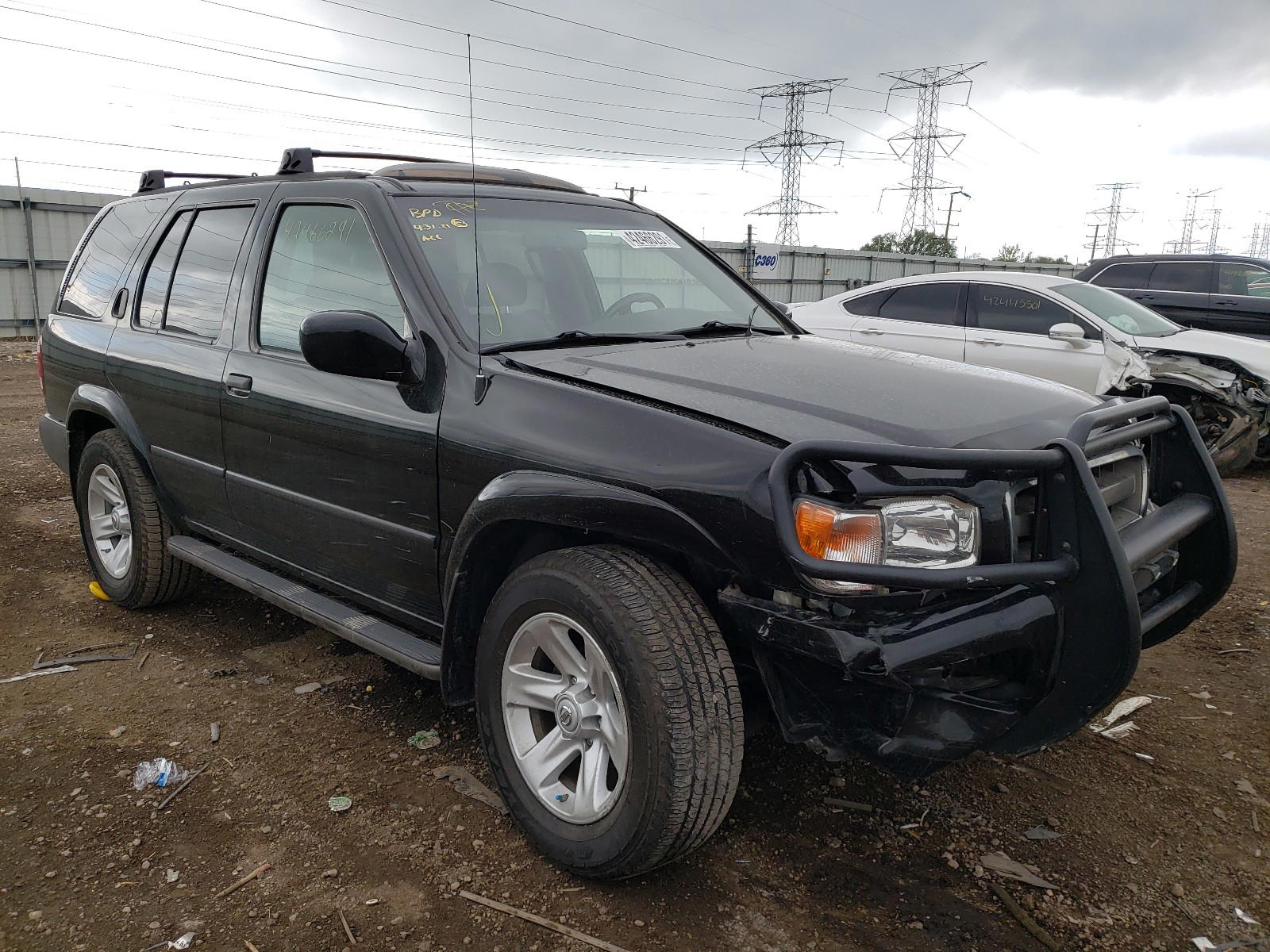 NISSAN PATHFINDER 2003 with VIN JN8DR09Y63W803403 - Photo from auction