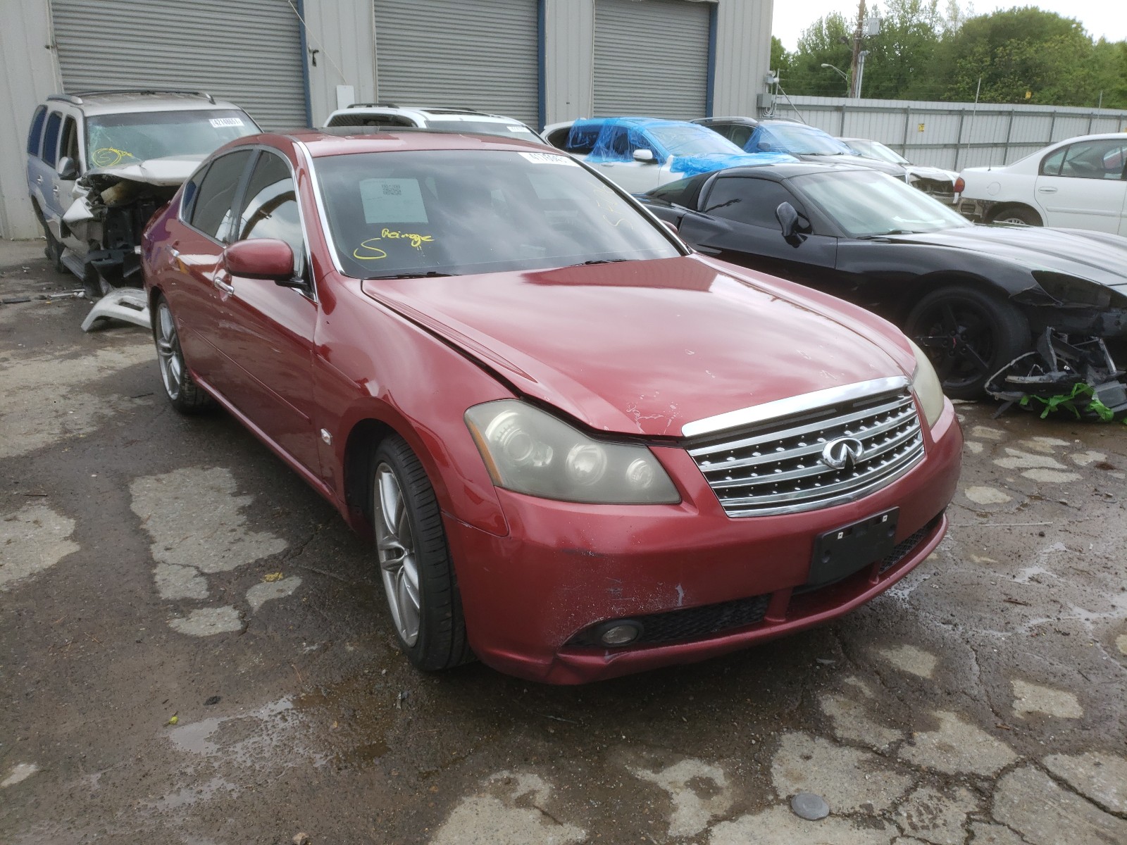 INFINITI M45 BASE 2006 with VIN JNKBY01E36M205615 - Photo from auction